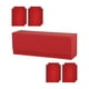 thumbnail image 2 of Caja De Almacenamiento Para Baraja De Cartas Coleccionables, Tarjeta Coleccionable De Béisbol TCG, Color Rojo, 2 of 3