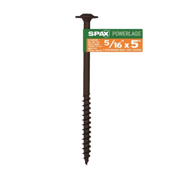 Tornillo SPAX PowerLags 5/16" x 13 cm HCR