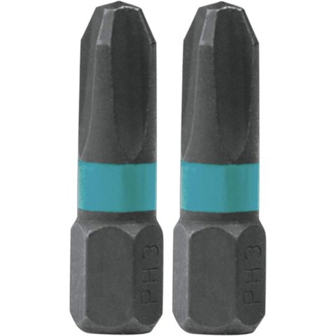 Puntas Insertables Makita A-96481 Impactx Phillips #3 1"" Paquete De 2