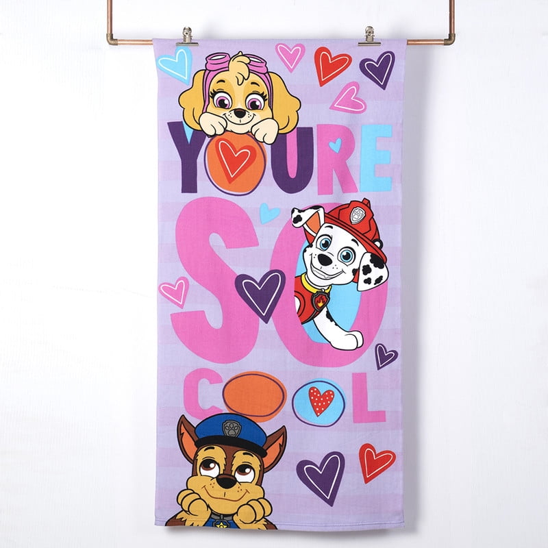 Paw Patrol Niña - Toalla Playa C/bolso 70x140+33x42 Paw Patrol Cool