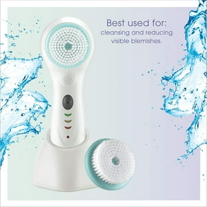 True Glow De Conair Sonic Facial Brush - Impermeable + Recargable
