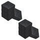 thumbnail image 1 of Uxcell 8 Paquete de Almohadillas de Goma Antivibración, 2" x 2" x 1" Almohadillas Cuadradas de Goma Absorbentes de Impactos, Protector Antideslizante para Lavadora Secadora Compresor, 1 of 6