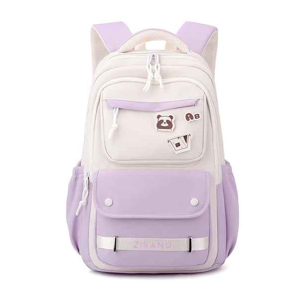 College Student Double Backpack Schoolbag Korean Version Fashion Backpack Niche Large Backpack High Value Female Laptop bag