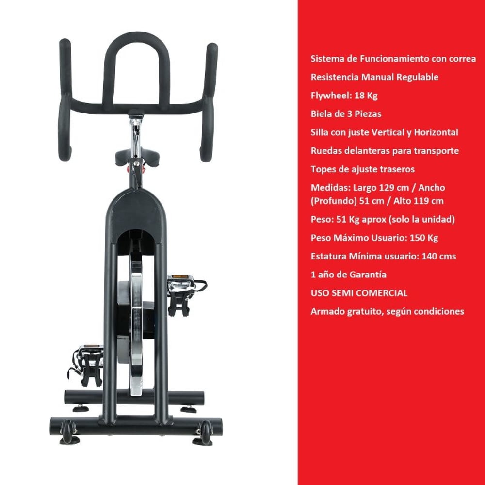 Bodytrainer SPN ELT900B 18 kg Gris Antracita, foto 6