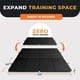 thumbnail image 3 of BalanceFrom 10 x 4 Feet 4-Panel Folding Gymnastics Mat, 2 Inch Thick, 3 of 3
