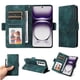 thumbnail image 1 of Carcasa FOXDOCK OPPO Reno 12 Pro 5G de cuero PU, diseño acolchado clásico, protección contra caídas y rayones, 1 of 5