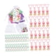 thumbnail image 1 of 20 Piezas Llavero de Cerdo Favores de Fiesta Devolución Regalo Intercambio Regalos Novedad Lindo para Invitados, con Bolsas Y Etiquetas para Cumpleaño, 1 of 5