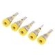 thumbnail image 1 of 5Pieces 2mm Banana Jack Tuerca de conexión para Multimeter Banana Socket amarillo, 1 of 5