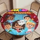 thumbnail image 5 of Kindergarten: El musical-theme Fitted Round Tablecloths Elastic Edged Table Covers Waterproof Table Cloth for Kitchen Holiday Party Tables Decor 120cm, 5 of 6