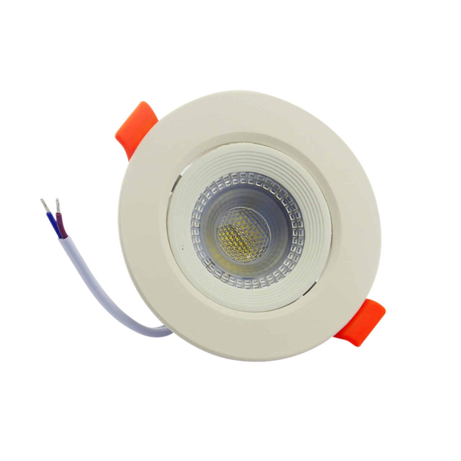 Importclick - Foco Led Embutido Basculante 6.5 Watt Luz Fría