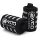 thumbnail image 2 of Muñequeras WOD Nation 46 cm Negro/Gris con Cierre de Gancho y Bucle, 2 of 8