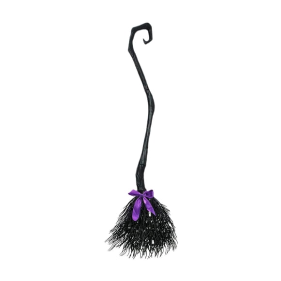 Escoba De Bruja De Halloween Decoración De Halloween Para Cosplay Decoración Del Hogar Para Niños Y Adultos