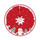 thumbnail image 4 of Cubierta De La Base De La Falda Del árbol De Navidad 90 Cm Redondo Cálido Para La Decoración Del Hogar Fiesta Estilo De Vacaciones F, 4 of 5