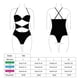 thumbnail image 4 of Trikini con doble nudo color negro Talla XL, 4 of 4