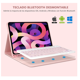 thumbnail image 5 of Funda Con Teclado Español Para iPad Air 11 M3 2025 GoldRose, 5 of 5