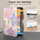 thumbnail image 5 of Funda MoKo para iPad 11"/10.9" de Cuero PU Floral con Correa de Mano, 5 of 7