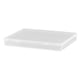 thumbnail image 1 of Caja de almacenamiento transparente rectangular con tapa, caja de polipropileno, caja de embalaje de plástico transparente de 150 mm de largo., 1 of 5