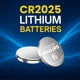 thumbnail image 2 of Pila Philips CR2025 de litio 3 V tipo botón, paquete de 5, 2 of 6