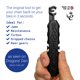 thumbnail image 2 of Gancho para cadena de bicicleta, original, negro, ligero, 20 g, 2 of 5