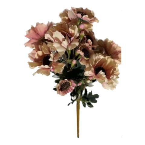 Genérico - Set 2 Ramo Decorativo Flores Artificiales Belleza Adorno Jhn