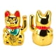 thumbnail image 1 of Gato chino de la suerte con movimiento 18 cm dorado, 1 of 3