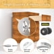 thumbnail image 4 of Anclajes para Muebles Booda Brand Paquete de 10 Antivuelco 181 kg, 4 of 9