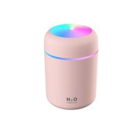 Disparo - Humidificador Difusor De Aire Rosa Luz Multicolor Hogar