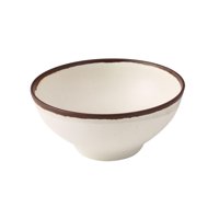 Cuenco Para Cereales Yanco Na-605 Nature Art, 16 Oz, Melamina Blanca, 48 Unidades