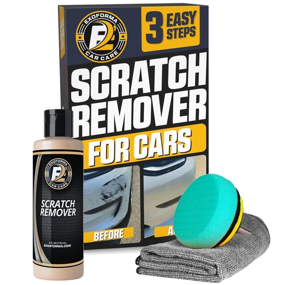 Kit Removedor De Rayones Para Auto De 118 Ml Con Almohadilla Para Taladro