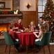 thumbnail image 3 of Mantel sancua redondo impermeable de 152 cm, color rojo, 3 of 8