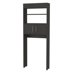 Fmfurniture - Optimizador De Baño Con 2 Puertas Fm-008N - Negro