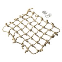 Magideal - Red De Escalada Gruesa Para Loros, Hamaca Colgante, Escalera, Jaula, Percha, Columpio, Cuerda , Decoración De Hábitat, Juguete Para Morder Para , Los 40X40Cm