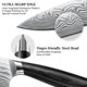 thumbnail image 3 of Juego de cuchillos HOSHANHO de 16 piezas con bloque Ultra Sharp High Carbon, 3 of 7