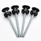 thumbnail image 1 of Eje de Portón FLYQUEE Pack de 4 – 8 mm – 13 cm – Negro, 1 of 7