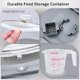 thumbnail image 5 of Contenedores de almacenamiento de arroz Komzon plegables de 9 a 14 kg con rueda, 5 of 7