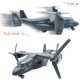 thumbnail image 5 of Helicóptero de transporte militar de metal fundido a presión a escala 1:400, 5 of 8