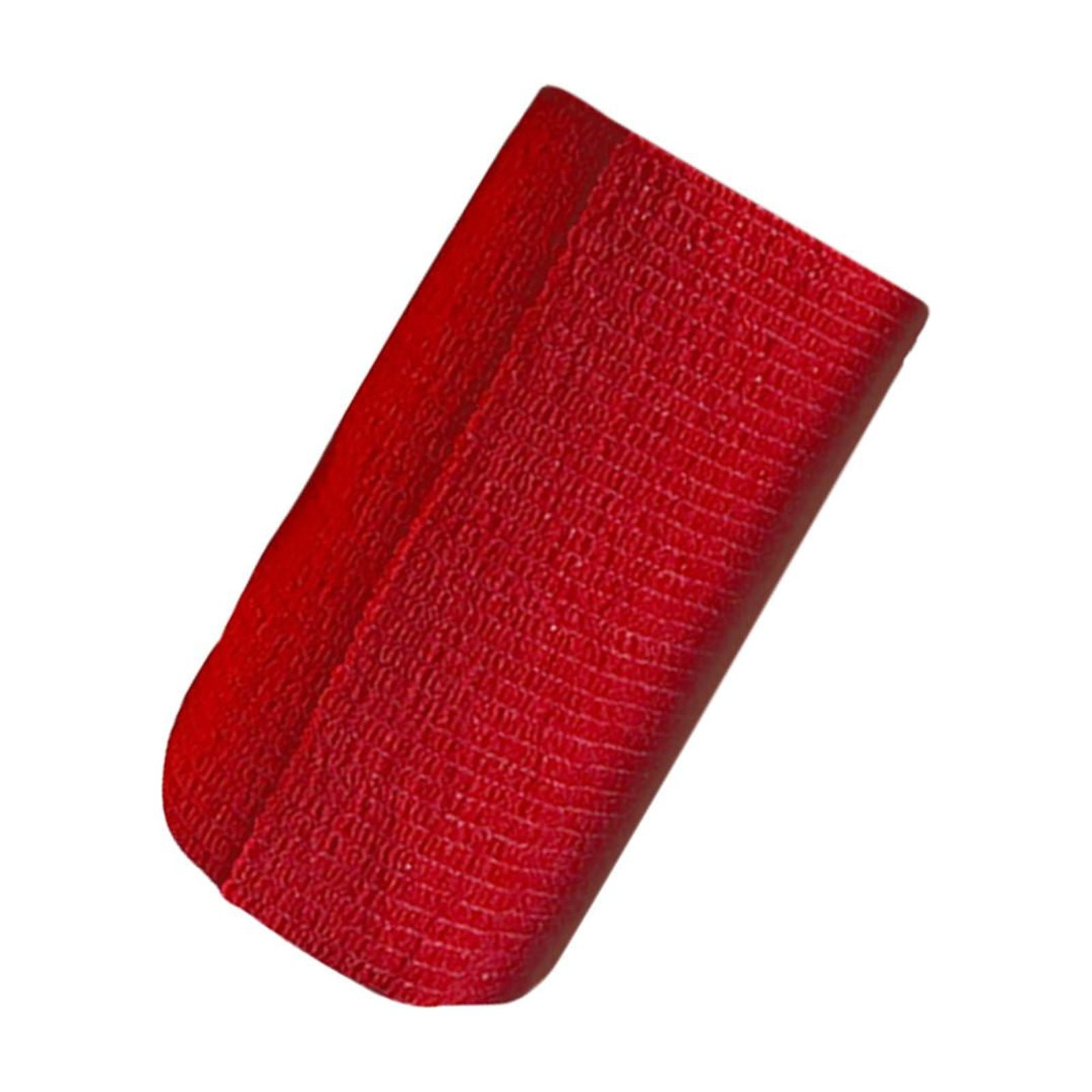 Magideal - Cinta Deportiva Para Vendaje De Caballo Veterinario, Cinta Autoadhesiva Elástica No Tejida De 4 "x 5 Pies Para Vendaje De Pierna De Caballo Para Gatos Rojo