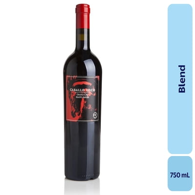 Vino Blend Botella 750 Ml Caballo Loco