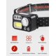 thumbnail image 2 of Linterna frontal XLENTGEN recargable 500 lúmenes, paquete de 2, 2 of 7