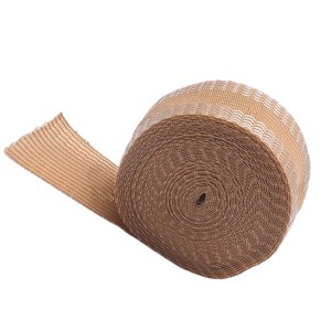 Magideal - Cinta De Poliéster Para Dobladillo, Cinta Para Acortar Pantalones, Cinta De Tela De 1 Pulgada X 5,, Cinta Para Dobladillo De Hierro Para Ropa, , Beige 25 Cm X 5 M