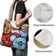 thumbnail image 3 of BT21 Bolso de tela con estampado de lienzo para mujer, bolsa de compras reutilizable y estética, con cremallera interior, regalo para mujer,40*40cm., 3 of 6