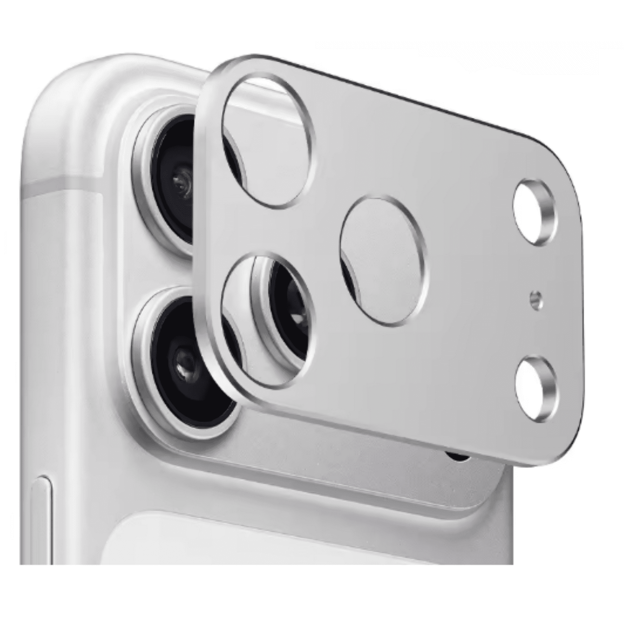 Mar Cases - Protector Trasero De Cámara Para Iphone 17 Pro Silver