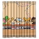 thumbnail image 1 of Cortina de ducha Tokidoki, juego de cortinas de baño con ganchos, tamaño 66 x 72 pulgadas, 1 of 3