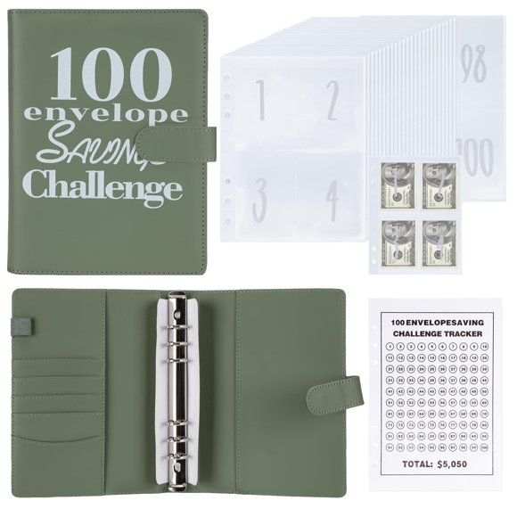 Carpeta de Ahorro NICOOTH 100 Sobres – Reto $5,050