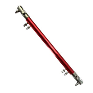 Bothyi - Barra De Enlace De Pedal De Tambor Doble Barra De Eje De Transmisión De Pedal De Bombo Para Kits De Batería Rojo