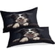 thumbnail image 2 of Funda Nórdica Border Collie Favorita De Los Adolescentes Juego De 3 Piezas Estampado 3d Funda Nórdica De Microfibra Suave De Una Sola Cara Juego De Ropa De Cama Con Funda De Almohada F, 2 of 3