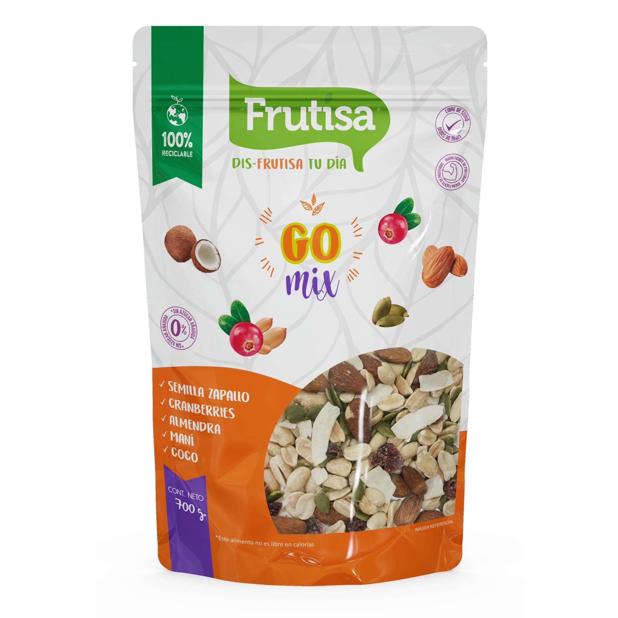 Snack Mix Go 700 g Frutisa