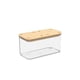 thumbnail image 1 of Contenedor Hermético Rectangular Modo Bambú 1,3L  blanco, 1 of 11