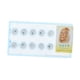 thumbnail image 1 of 10 Piezas Diamond Bur Dental Dientes Espárragos Joyas De Dientes Adornos De Gemas De Colores, 1 of 5