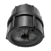 Magideal - Limpiador De Terminales De Batería, Herramienta De Limpieza De Terminales De Batería, Perno Hexagonal De 8,2Mm , Negro 11Mm